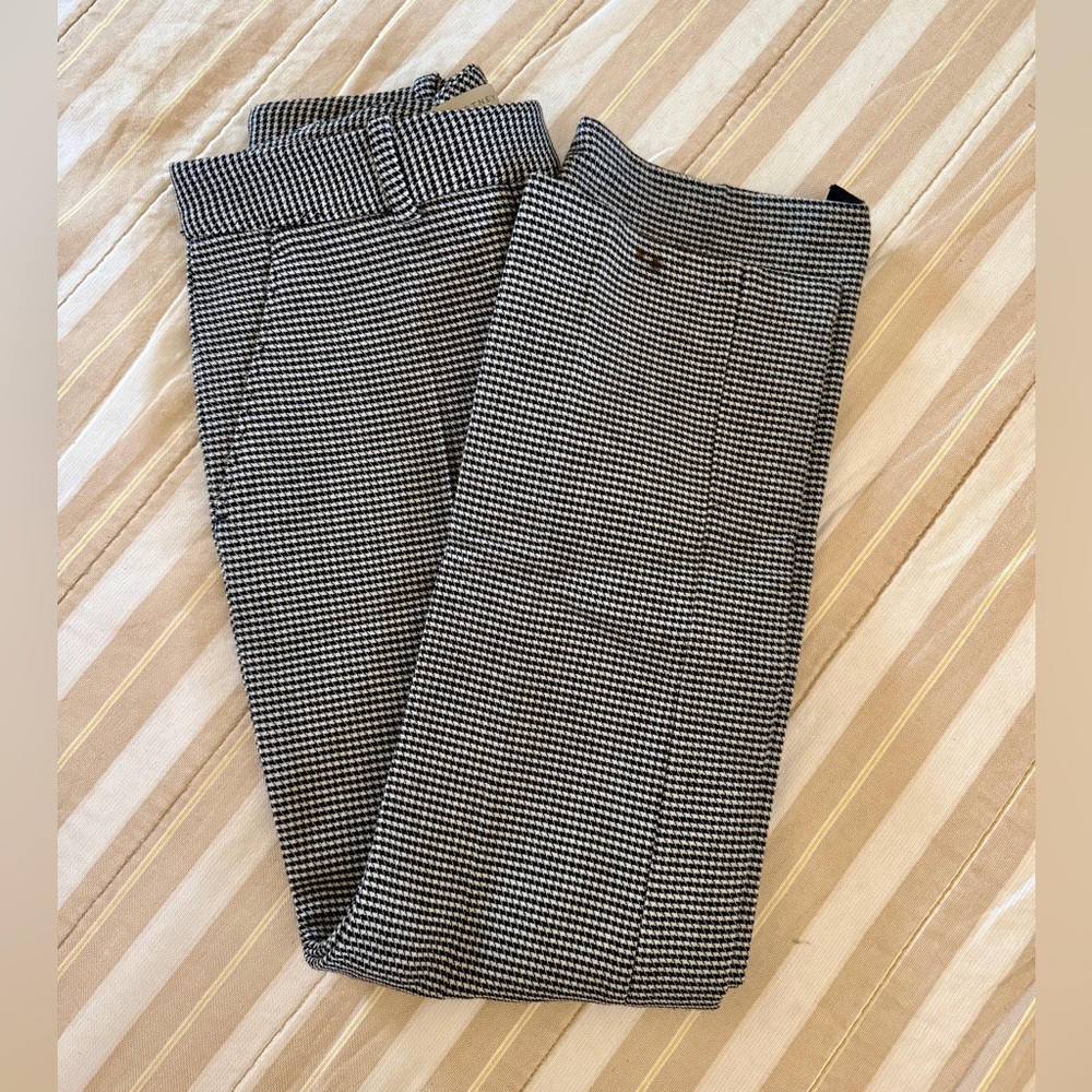 💼 Vintage Stella McCartney Beige Houndstooth Dress Pants